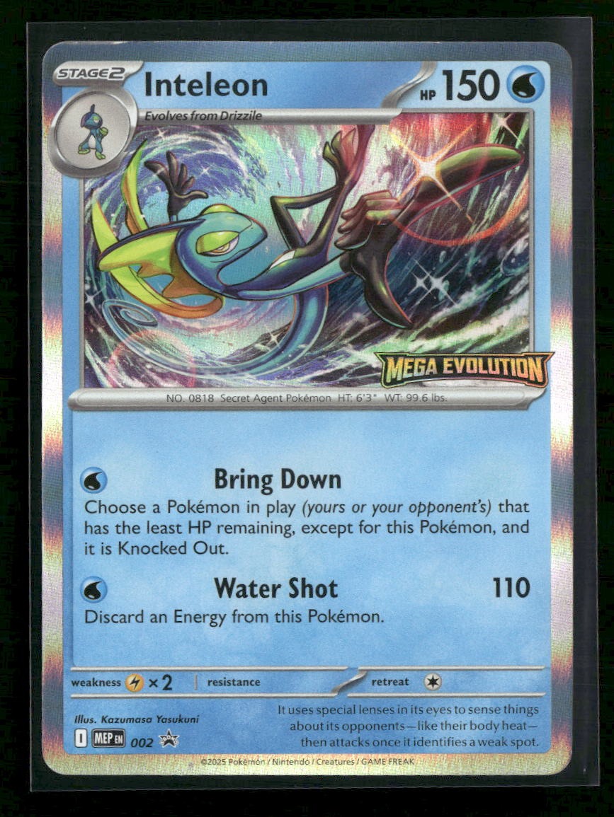 ME: Mega Evolution Promo Inteleon #002