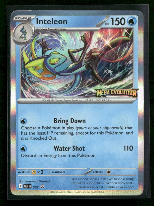 ME: Mega Evolution Promo Inteleon #002