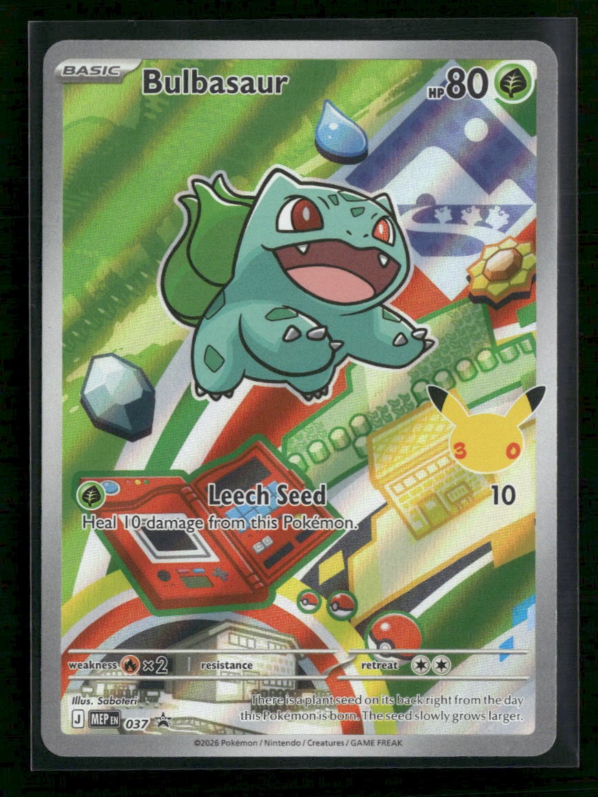 ME: Mega Evolution Promo Bulbasaur #037