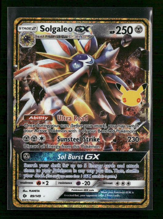 ME: 30th Celebration Classic Collection Solgaleo GX #89/149