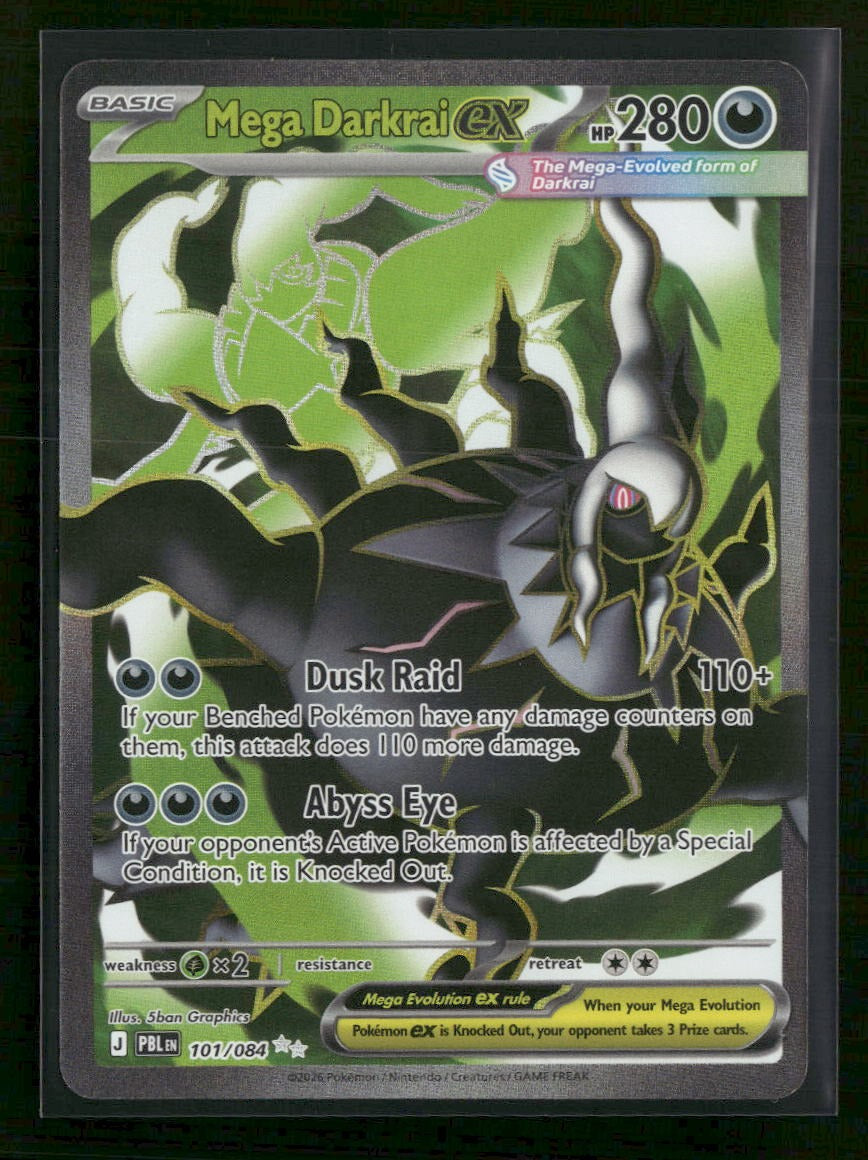 ME05: Pitch Black Mega Darkrai ex #101/084