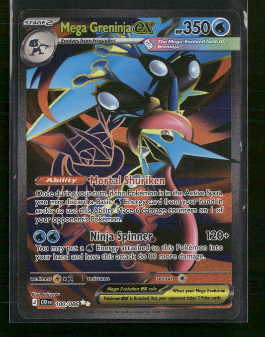 ME04: Chaos Rising Mega Greninja ex #100/086