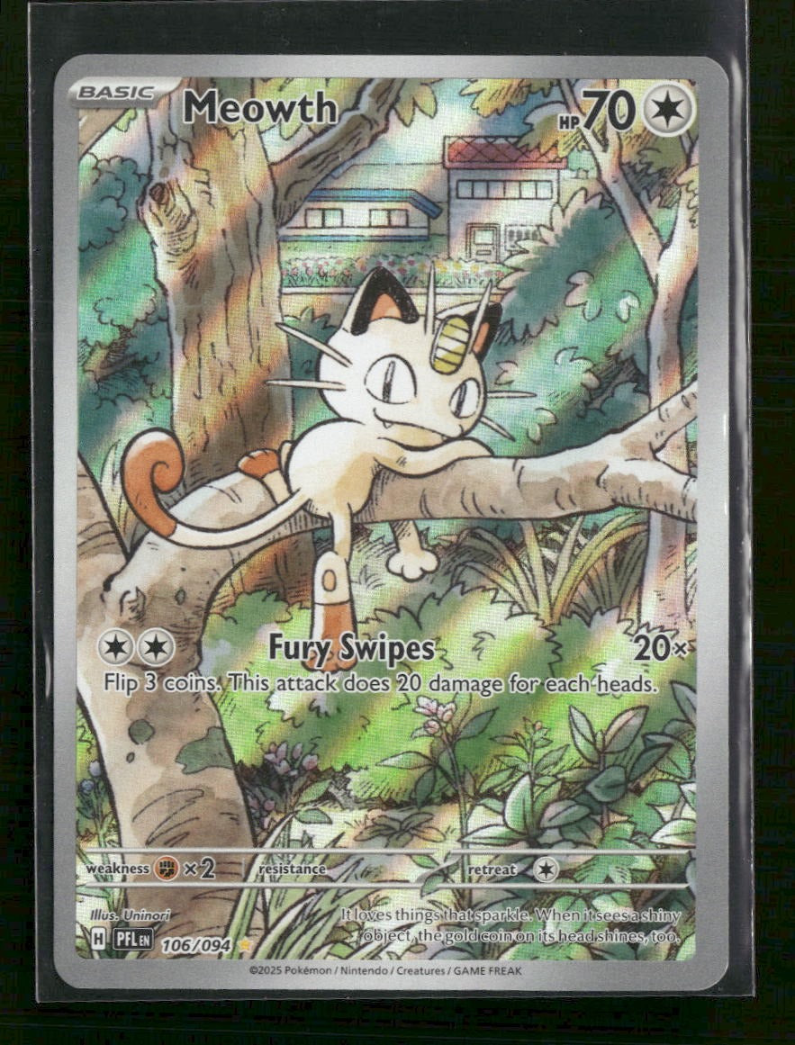 ME02: Phantasmal Flames Meowth #106/094
