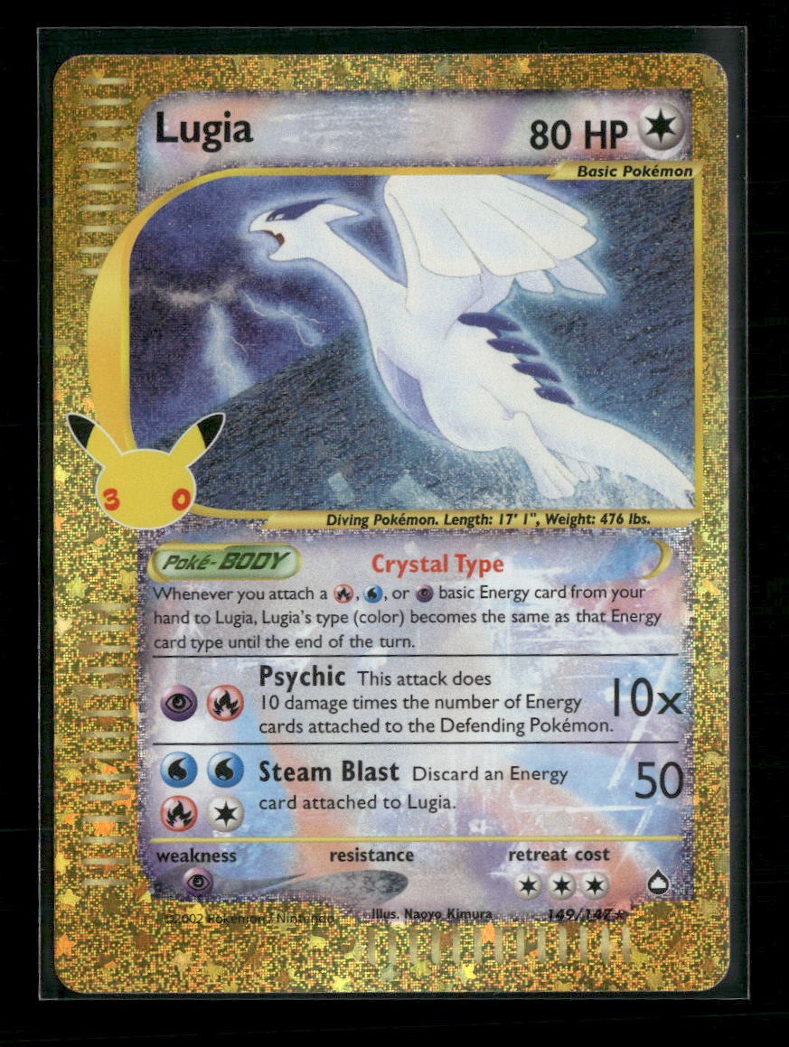 ME: 30th Celebration Classic Collection Lugia #149/147