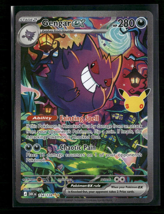 ME: 30th Celebration Gengar ex #154/128