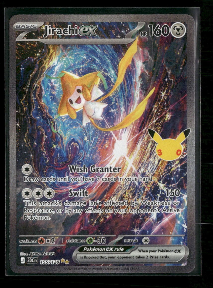 ME: 30th Celebration Jirachi ex #155/128