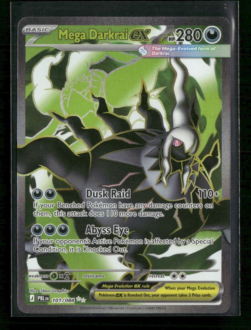 ME05: Pitch Black Mega Darkrai ex #101/084