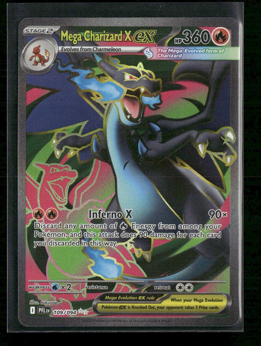 ME02: Phantasmal Flames Mega Charizard X ex #109/094