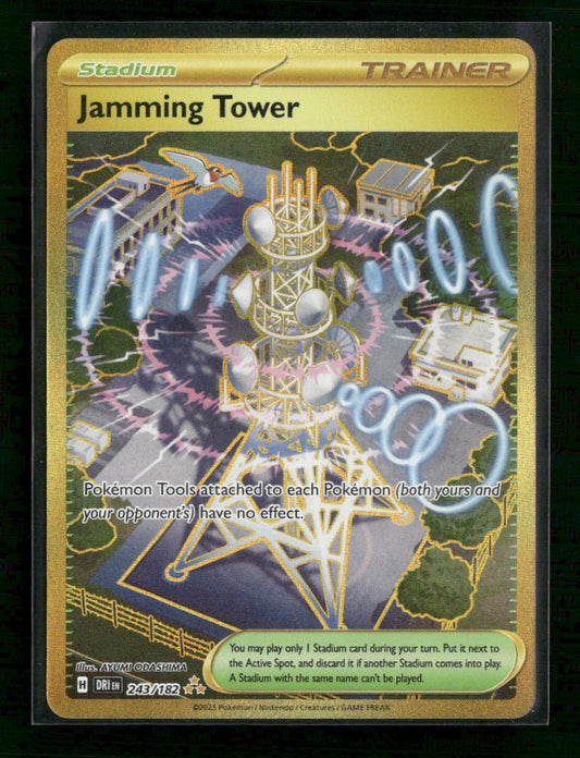 SV10: Destined Rivals Jamming Tower #243/182