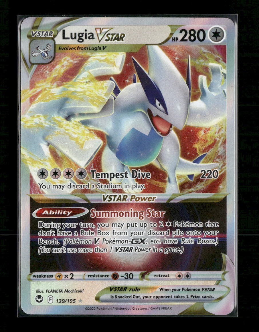 SWSH12: Silver Tempest Lugia VSTAR #139/195
