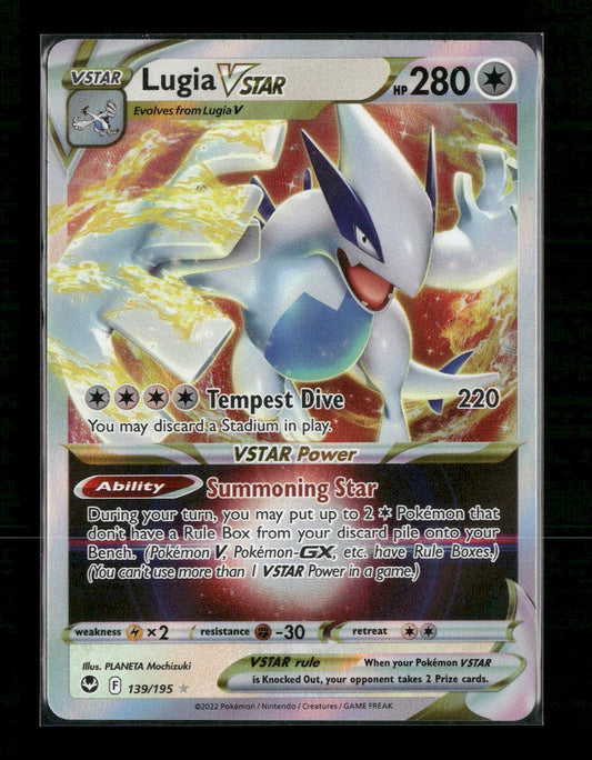 SWSH12: Silver Tempest Lugia VSTAR #139/195