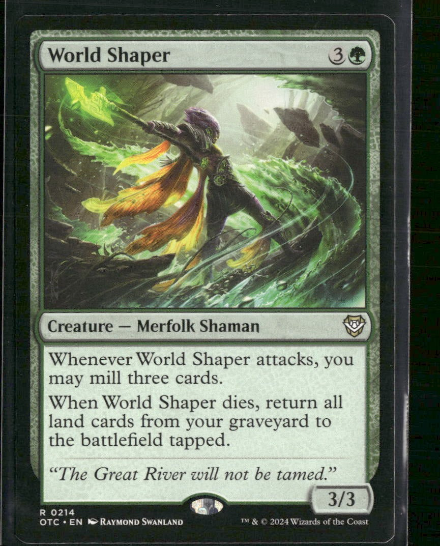Commander: Outlaws of Thunder Junction World Shaper #214