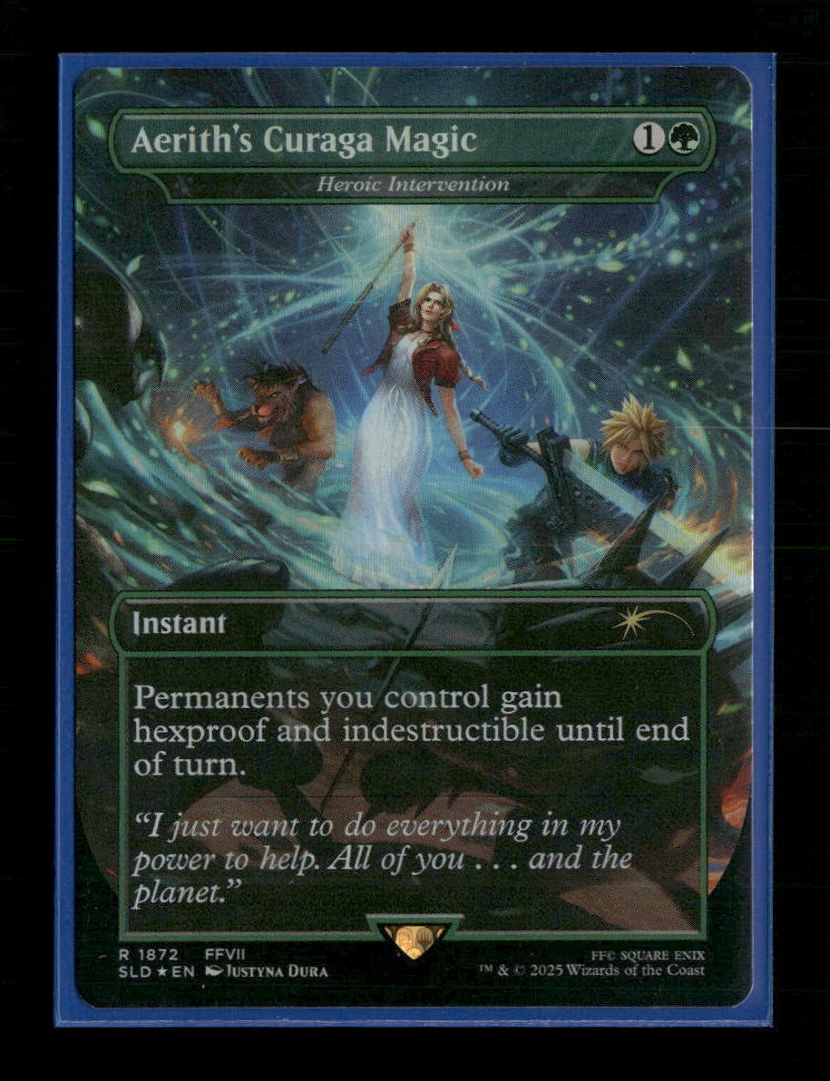 Secret Lair Drop Series Aerith's Curaga Magic Foil #1872