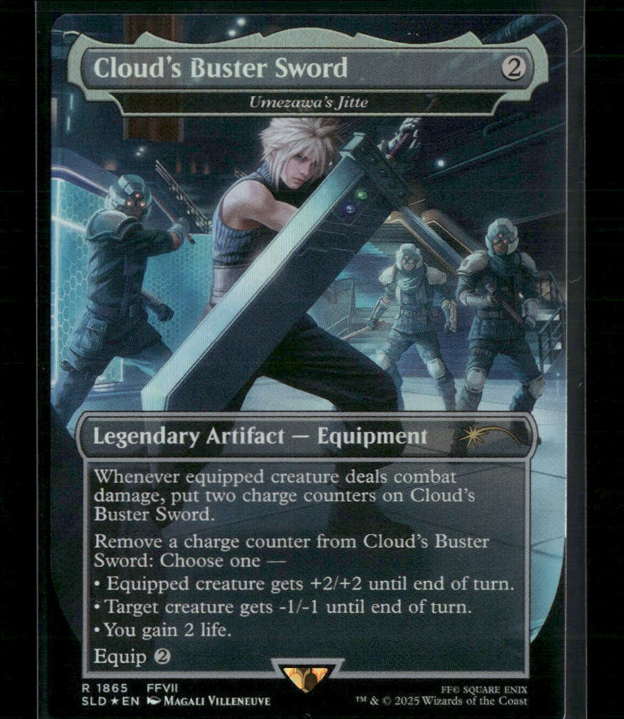 Secret Lair Drop Series Cloud's Buster Sword Foil #1865