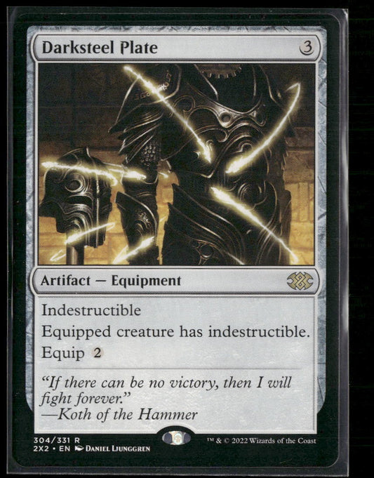 Double Masters 2022 Darksteel Plate #304