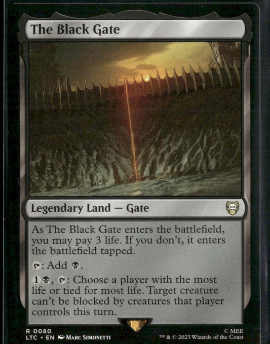 Commander: The Lord of the Rings: Tales of Middle-earth The Black Gate #80