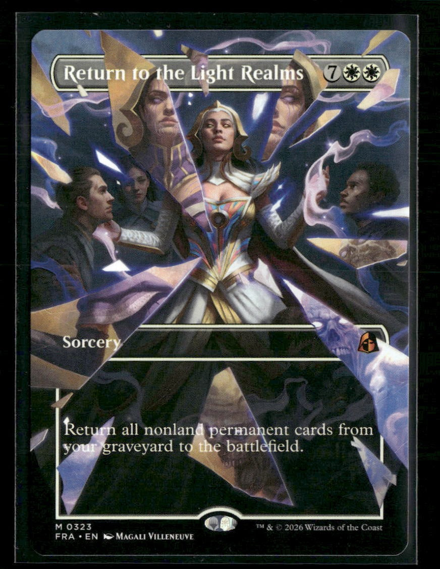 Reality Fracture Return to the Light Realms (Borderless) (0323) #323