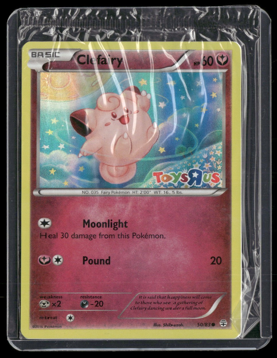 Miscellaneous Cards & Products (MCAP) Clefairy Toys R Us Promo #50/83
