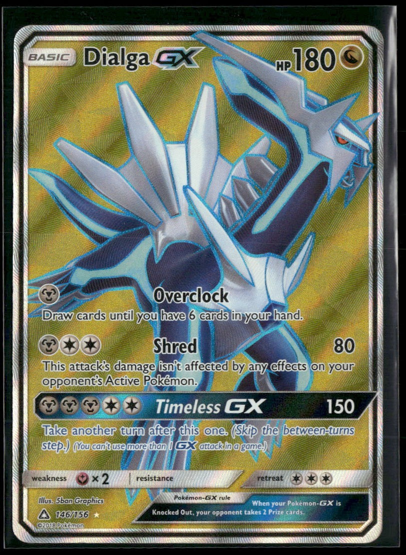 SM - Ultra Prism Dialga GX (Full Art) #146/156