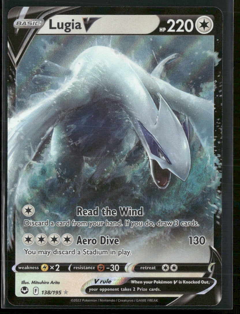 SWSH12: Silver Tempest Lugia V #138/195