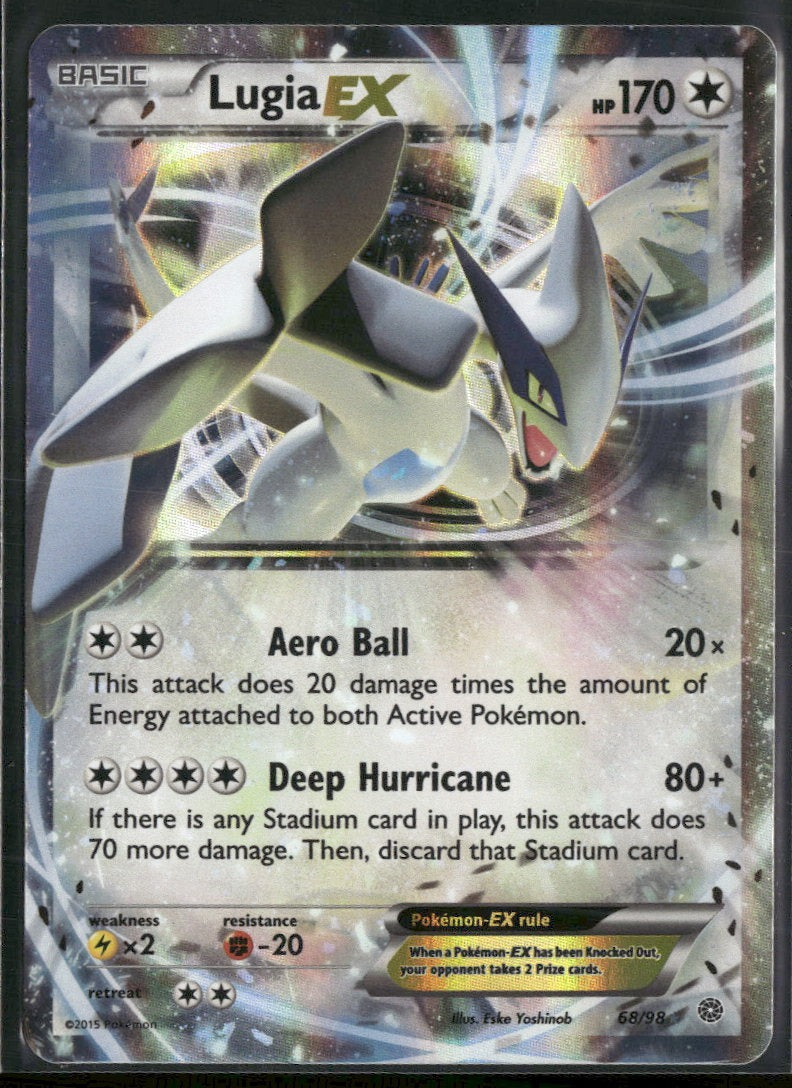 XY - Ancient Origins Lugia EX #68/98