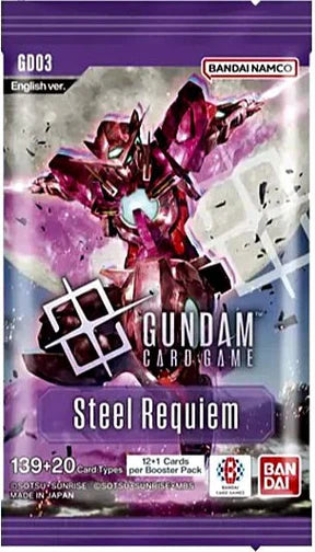 Gundam Card Game Steel Requiem Booster Pack [GD03]