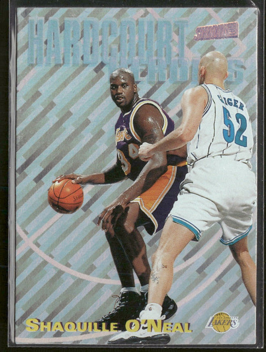 1997-98 Stadium Club Hardcourt Heroics Shaquille O'Neal #H8