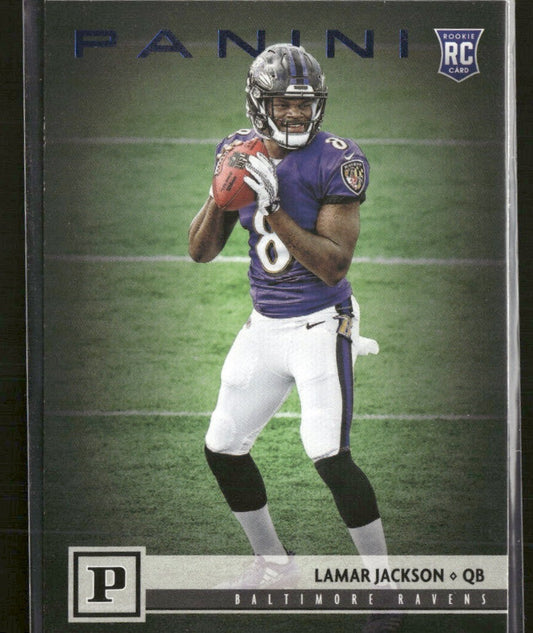 2018 Panini Blue Knight Lamar Jackson RC #309