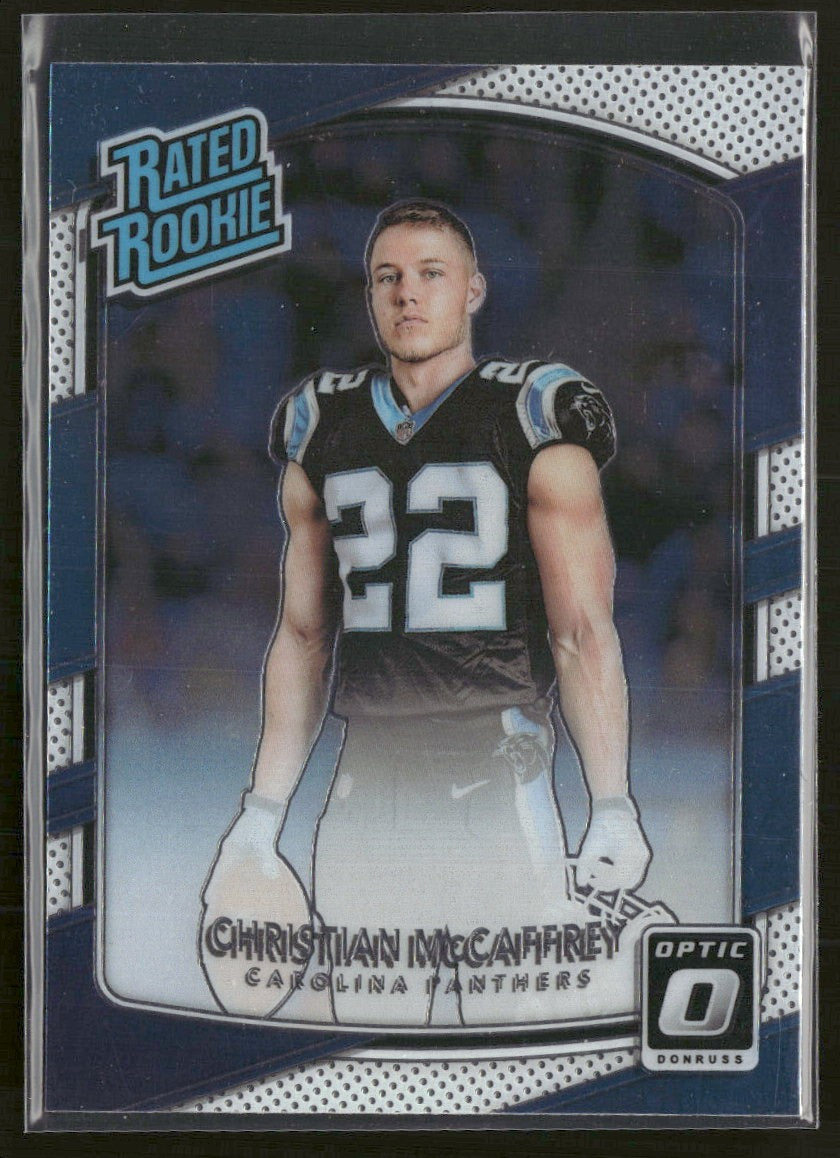 2017 Donruss Optic Christian McCaffrey RC #168