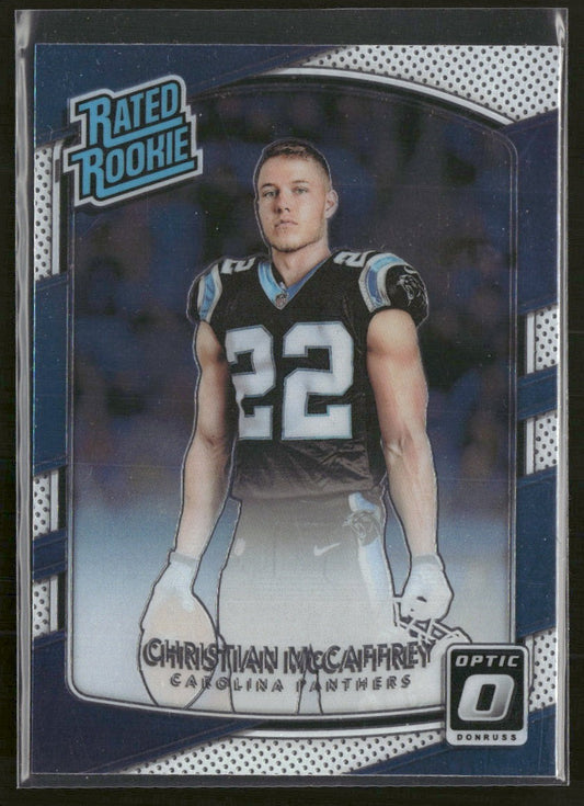 2017 Donruss Optic Christian McCaffrey RC #168