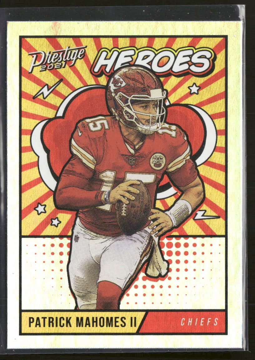 2021 Panini Prestige Heroes Patrick Mahomes II #HE-3