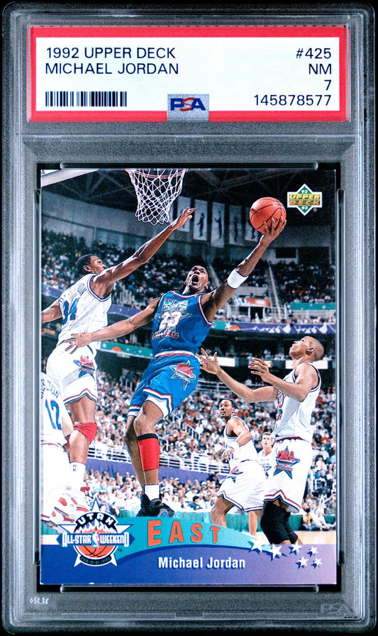 1992 Upper Deck Michael Jordan 7 PSA #425