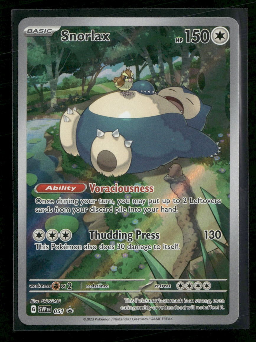 SV: Scarlet & Violet Promo Cards Snorlax #051