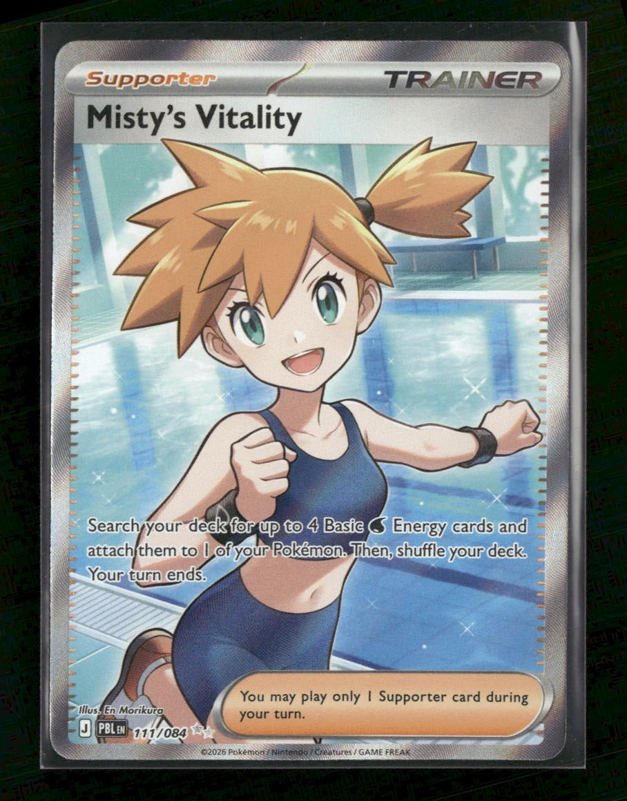 ME05: Pitch Black Misty's Vitality #111/084