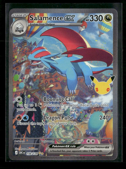 ME: 30th Celebration Salamence ex #156/128