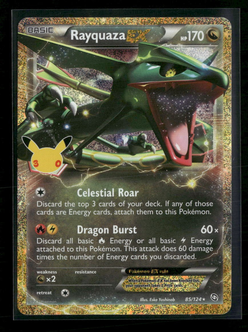 ME: 30th Celebration Classic Collection Rayquaza EX #85/124
