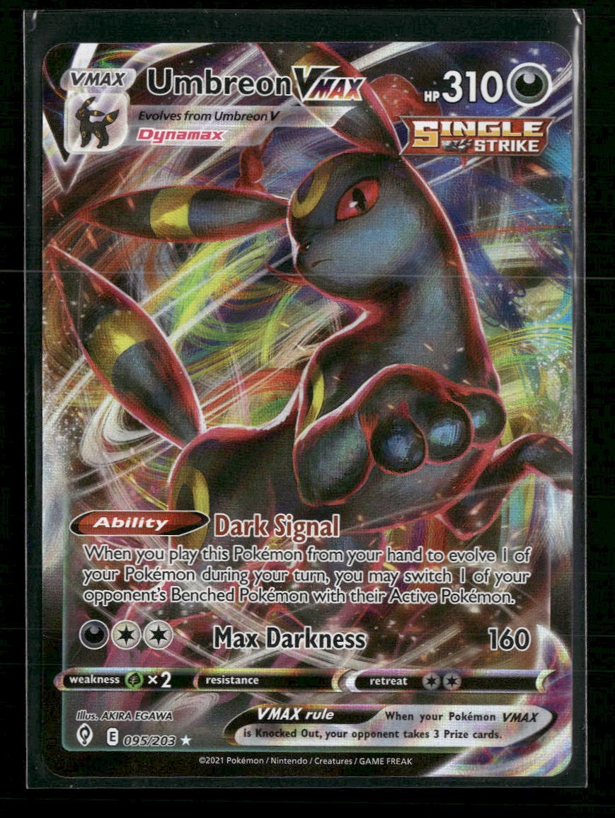 SWSH07: Evolving Skies Umbreon VMAX #095/203