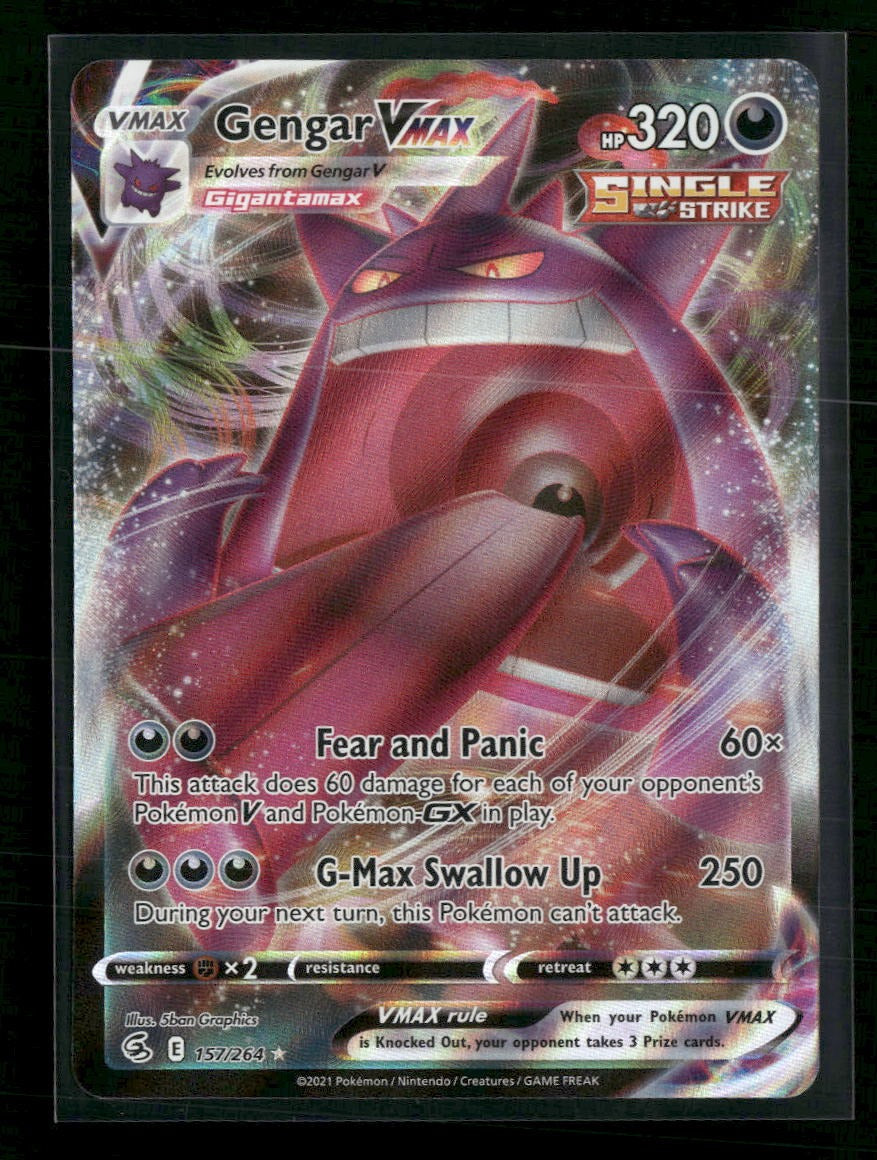SWSH08: Fusion Strike Gengar VMAX #157/264