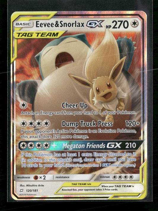 SM - Team Up Eevee & Snorlax GX #120/181