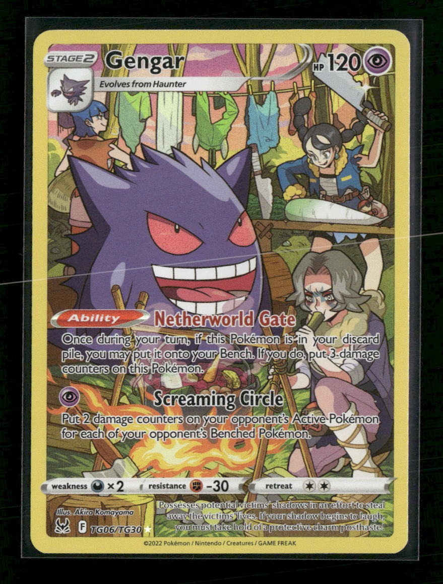 SWSH11: Lost Origin Trainer Gallery Gengar #TG06/TG30