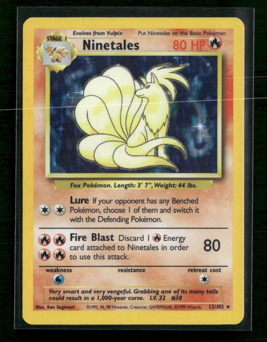 Base Set Ninetales #012/102