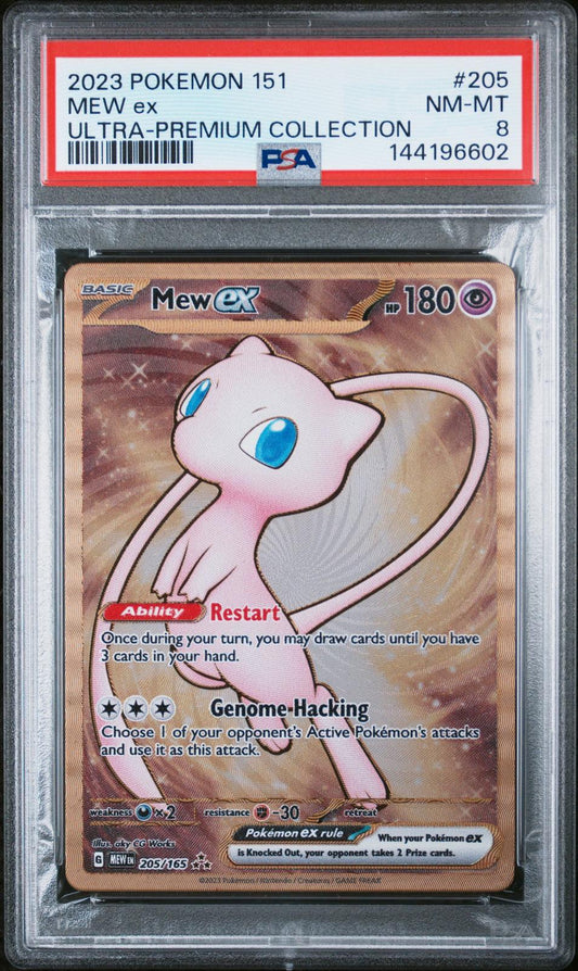 2023 Pokemon 151 Ultra-Premium Collection Mew Ex 8 PSA #205