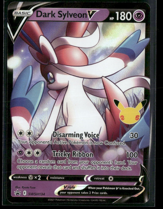 SWSH: Sword & Shield Promo Cards Dark Sylveon V #SWSH134