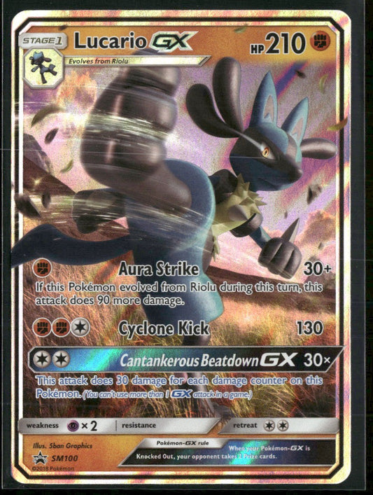 SM Promos Lucario GX #SM100