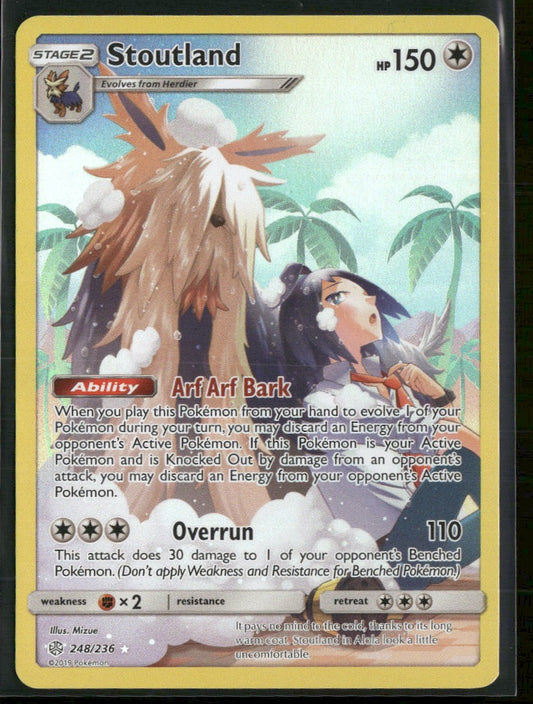 SM - Cosmic Eclipse Stoutland (Secret) #248/236