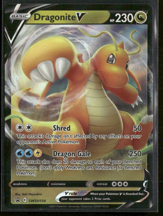 SWSH: Sword & Shield Promo Cards Dragonite V #SWSH154