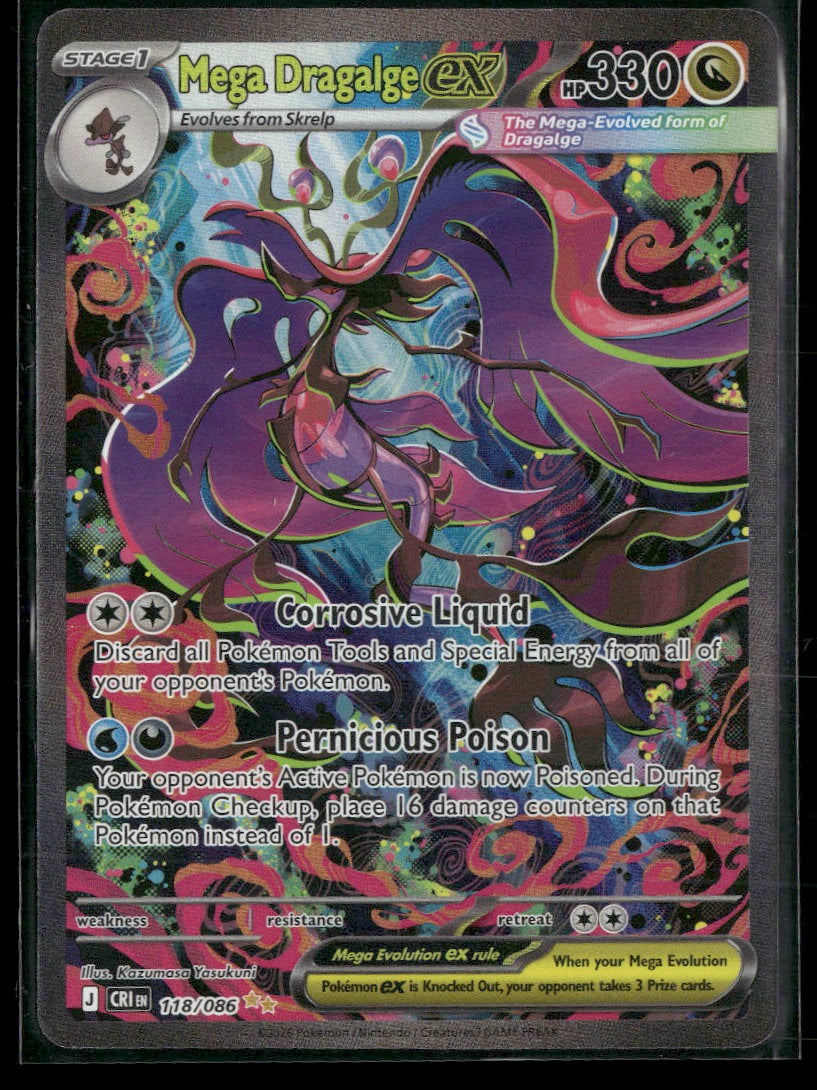 ME04: Chaos Rising Mega Dragalge ex #118/086