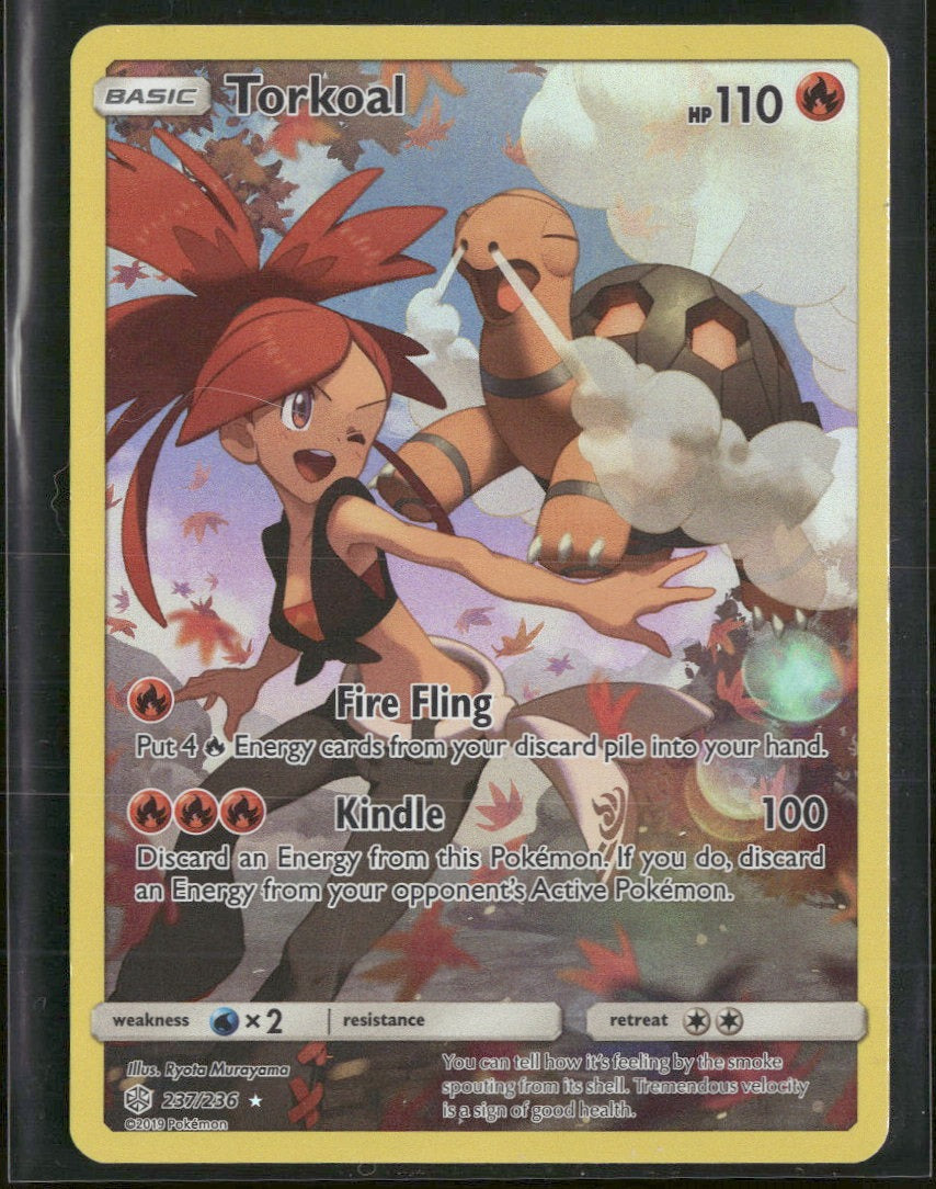 SM - Cosmic Eclipse Torkoal (Secret) #237/236