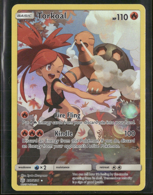 SM - Cosmic Eclipse Torkoal (Secret) #237/236