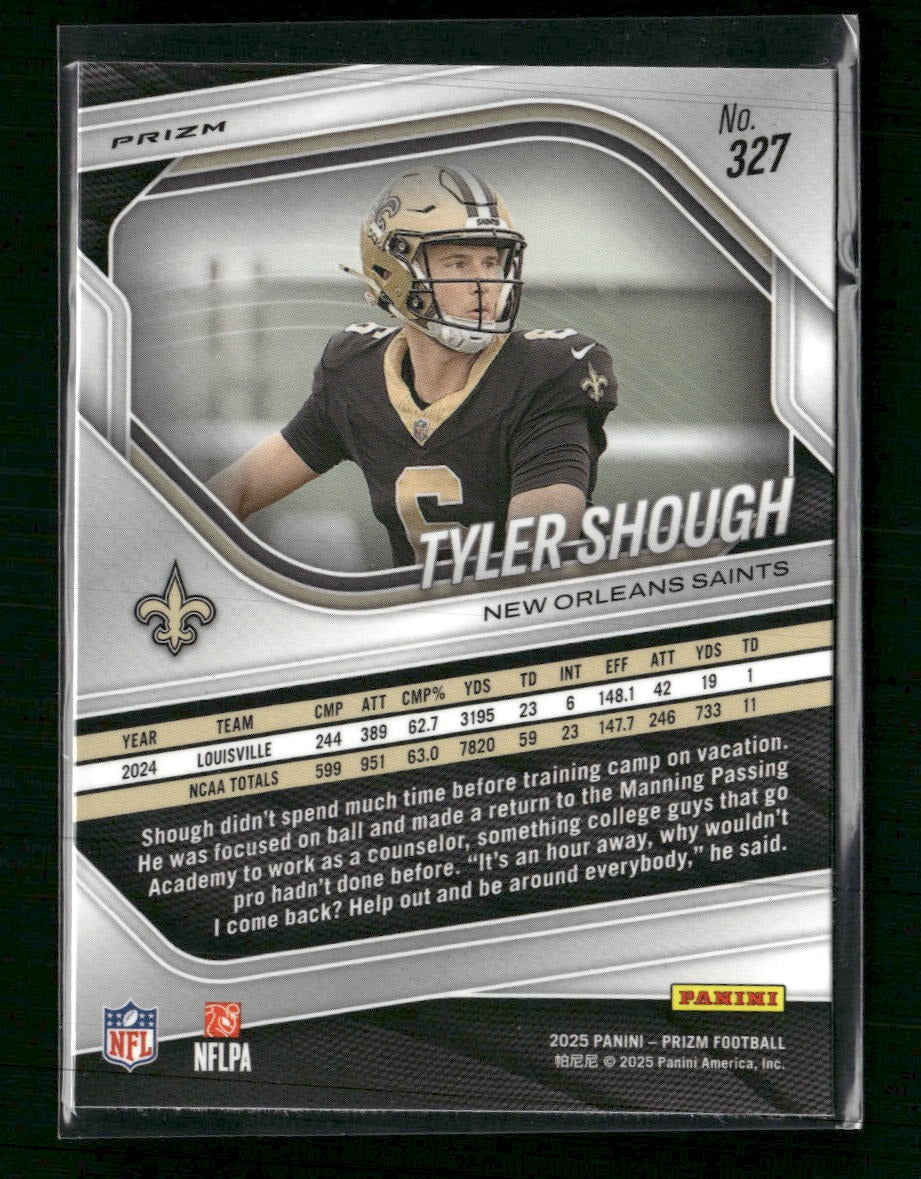 2025 Panini Prizm Lazer Tyler Shough #327